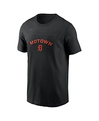 Nike Men's Black Detroit Tigers Primetime Fashion T-Shirt