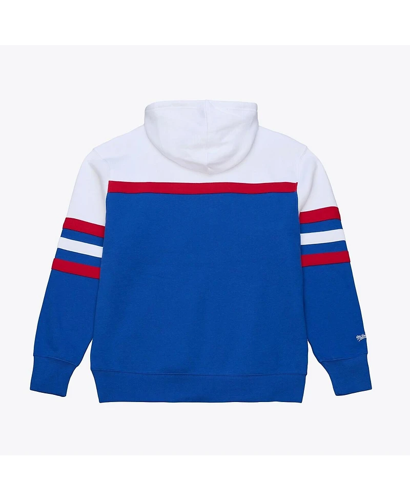 Mitchell & Ness Men's Royal Buffalo Bills Head Coach Hoodie