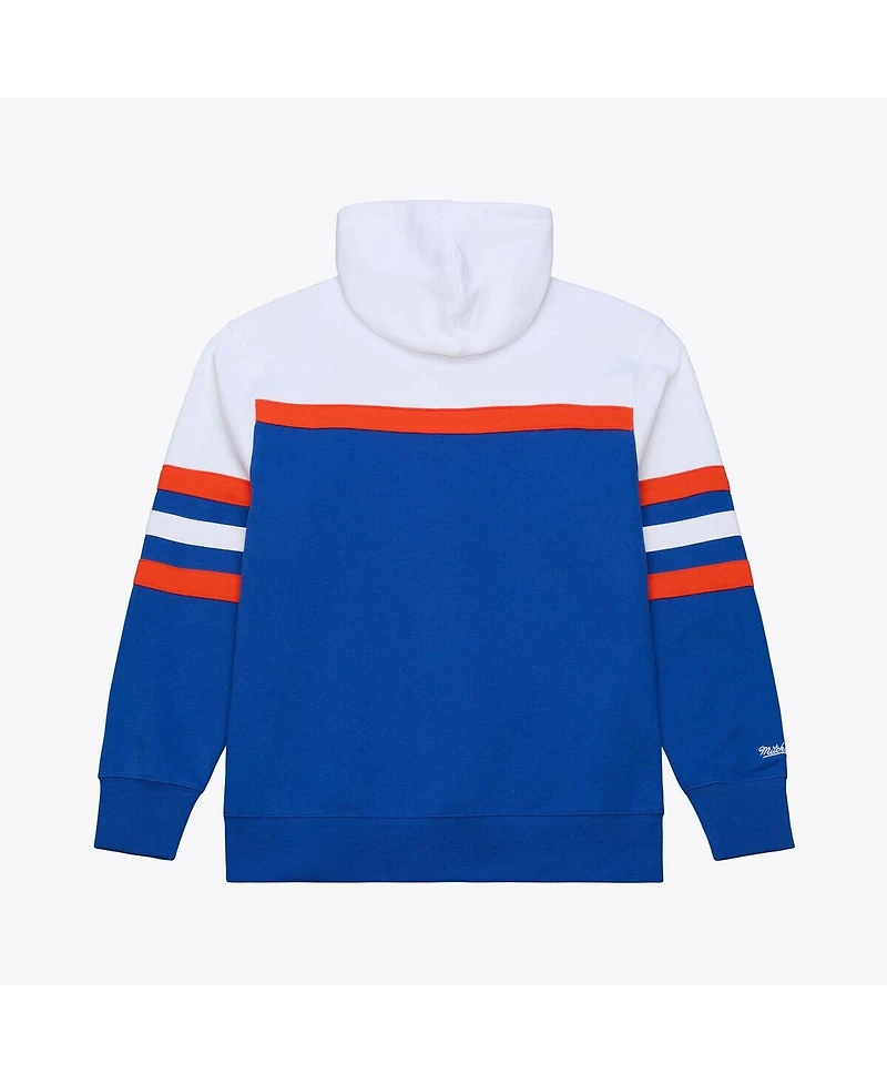 Mitchell & Ness Men's Royal New York Knicks Head Coach Hoodie