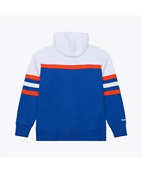 Mitchell & Ness Men's Royal New York Knicks Head Coach Hoodie