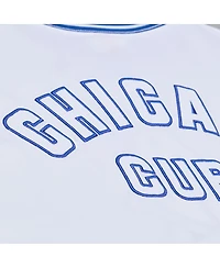 Mitchell & Ness Men's White Chicago Cubs Cooperstown Collection Arctic T-Shirt