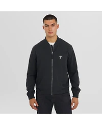 J. Palmer Men's Black Tennessee Volunteers Lightweight Cover-4 Tri-Blend Full-Zip Jacket