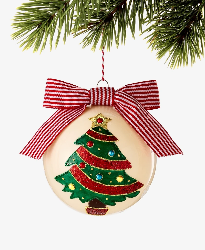 Holiday Lane Christmas Cheer 2026 Ball Ornament, Macy's Exclusive