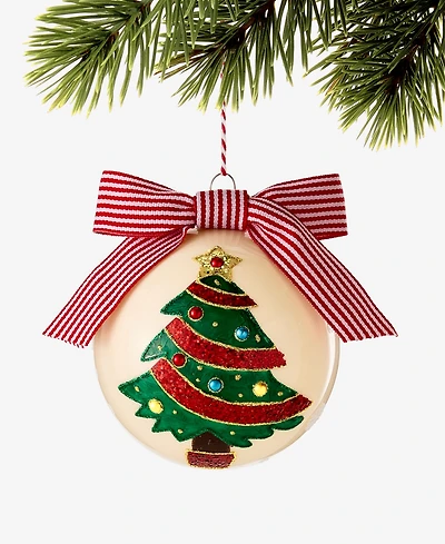 Holiday Lane Christmas Cheer 2026 Ball Ornament, Macy's Exclusive