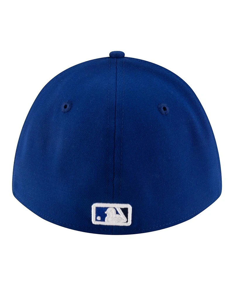 New Era Men's White/Royal Toronto Blue Jays Player Replica 39THIRTY M-Crown Flex Hat