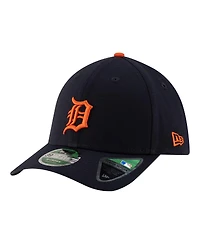 New Era Men's Navy Detroit Tigers Player Replica 39THIRTY M-Crown Flex Hat