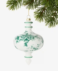 Holiday Lane Holiday Toile Drop Ornament, Macy's Exclusive