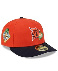 New Era Men's Orange/Navy Detroit Tigers 2026 Spring Training Low Profile 59FIFTY Fitted Hat