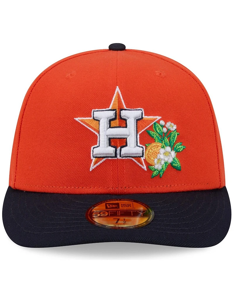 New Era Men's Orange/Navy Houston Astros 2026 Spring Training 59FIFTY Fitted Hat