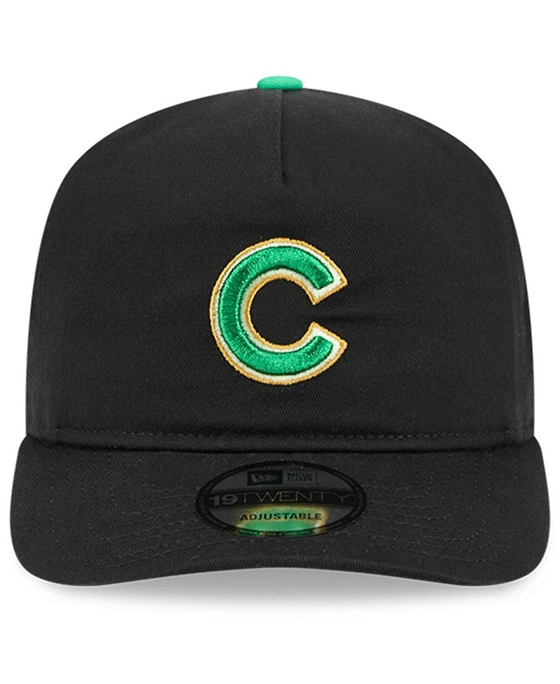 New Era Men's Black Chicago Cubs 2026 St. Patrick's Day 19TWENTY Adjustable Hat