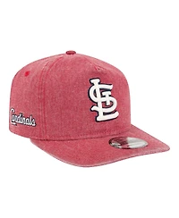 New Era Men's Red St. Louis Cardinals Denim Classic 19TWENTY Adjustable Hat