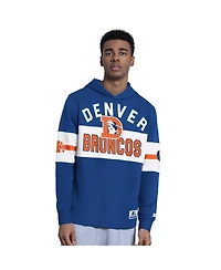 Starter Men's Blue Denver Broncos Fullback Jersey Hoodie