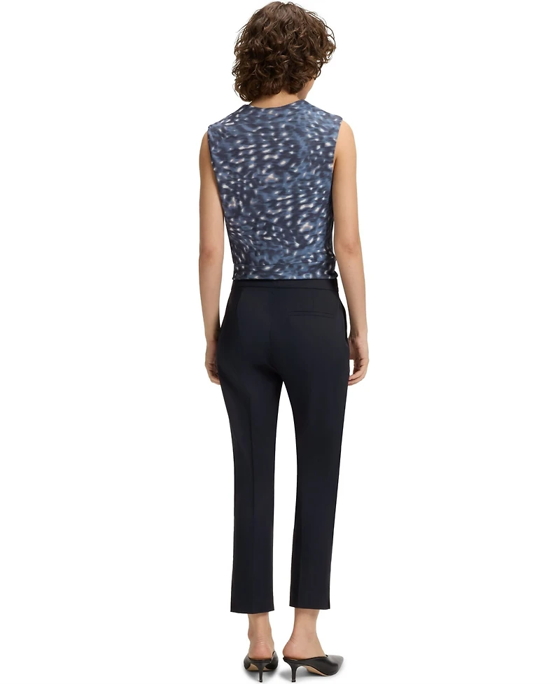 Boss by Hugo Women's Stretch Cotton Slim-Fit Pants
