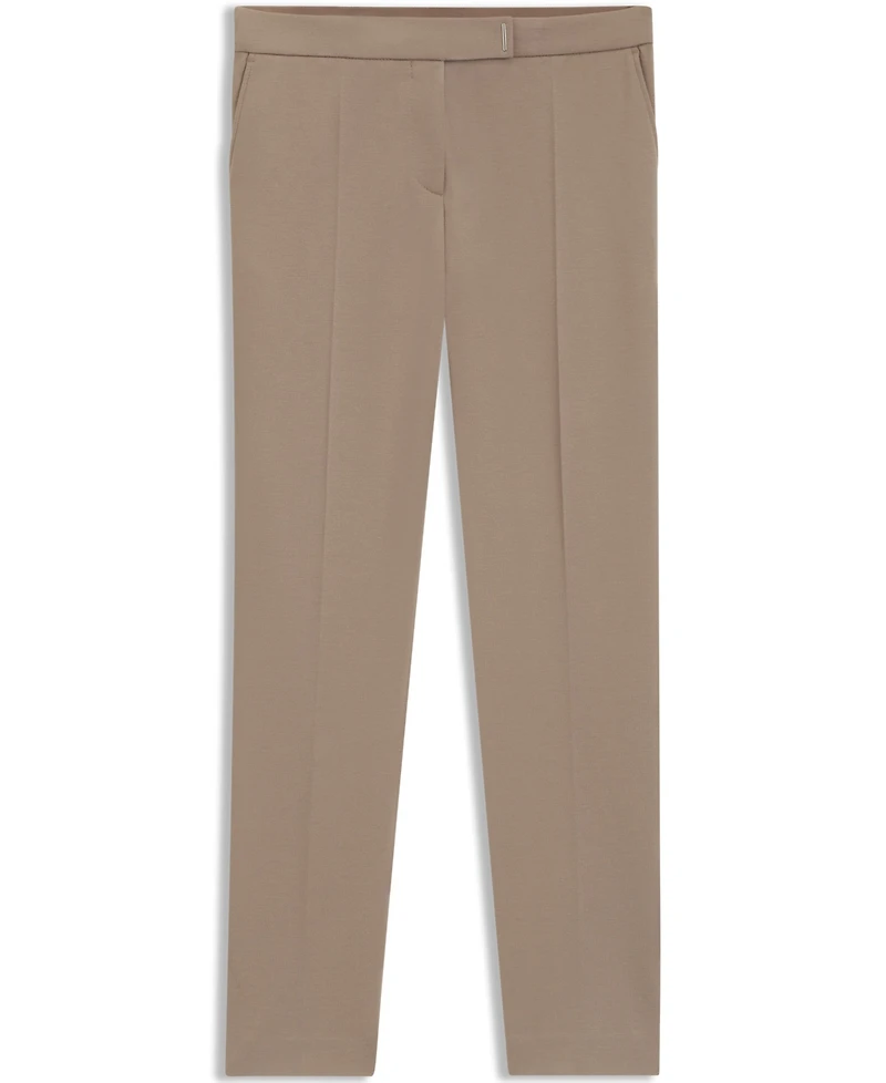 Boss by Hugo Boss Women's Stretch Punto Milano Slim-Fit Pants