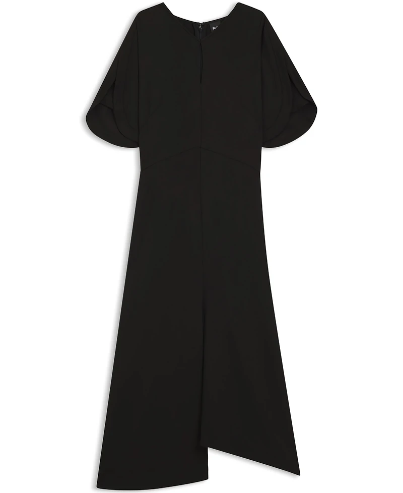 Boss by Hugo Women's Keyhole-Neckline Soft Crepe Dress