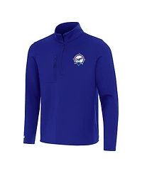 Antigua Men's Royal Los Angeles Dodgers Back-to-Back World Series Champions Insider Quarter-Zip Pullover Sweatshirt