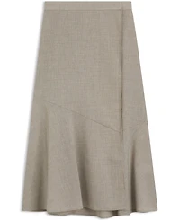 Boss by Hugo Women's Melange Virgin Wool A-Line Skirt