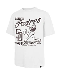 '47 Brand Men's White San Diego Padres Regional Batter Foundation T-Shirt