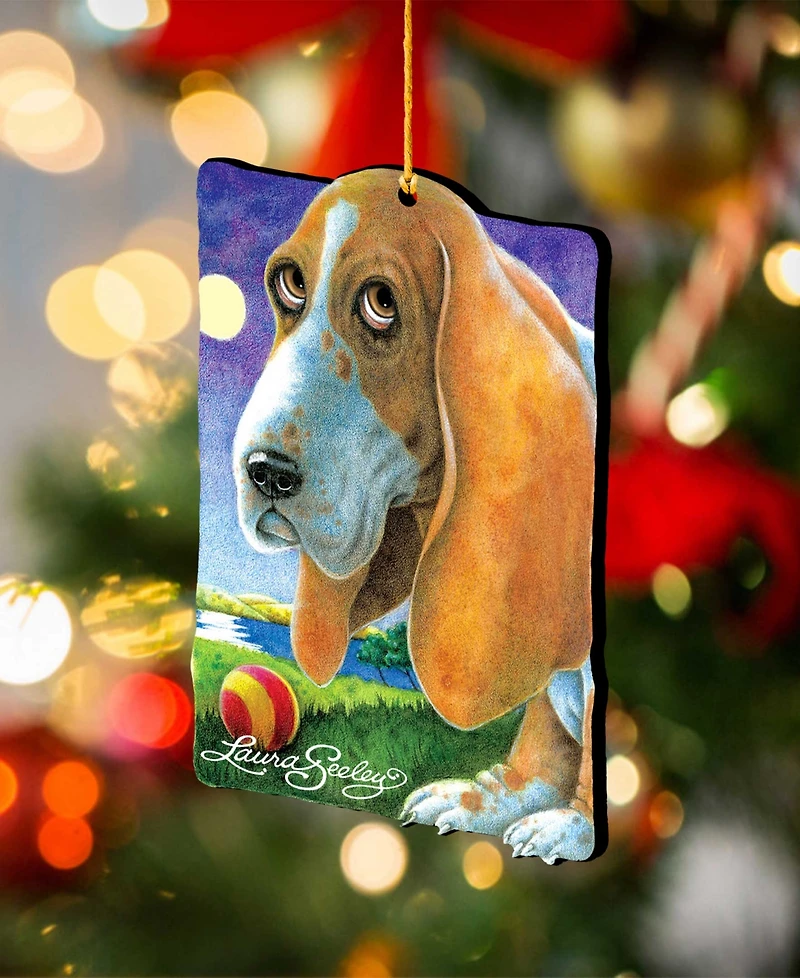 Designocracy Just Baby Steps to the Bay Holiday Ornaments, Set of 2