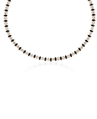 Ettika Marquise Beaded Choker Necklace