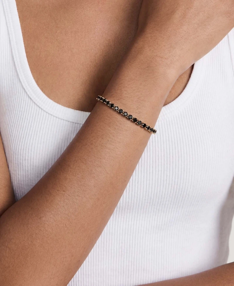 Ettika Minimalist Crystal Tennis Bracelet