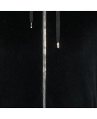 Pre-Owned Versace Men's Velvet Zip Up Medusa Hoodie