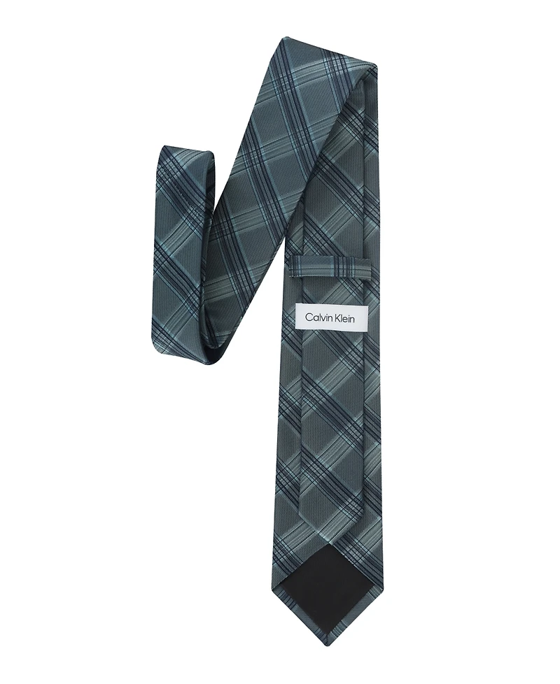 Calvin Klein Men's Ophelia Plaid Classic Tie