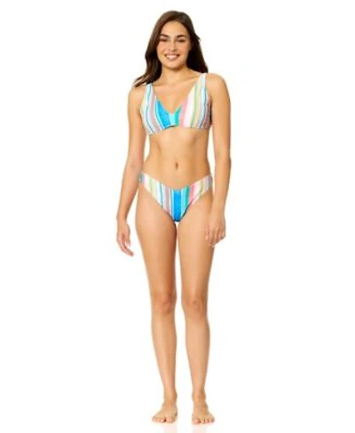 Raisins Womens Pisces V Neck Swim Bikini Top Bottoms