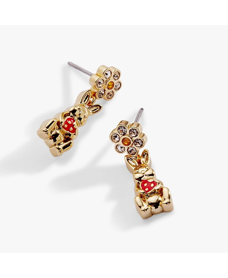 Alex and Ani Bunny Drop Earrings