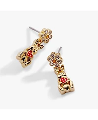 Alex and Ani Bunny Drop Earrings