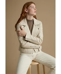 Furniq Uk Women's Leather Jacket