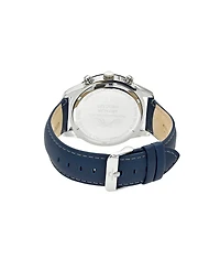 Porsamo Bleu Men's Arthur Genuine Leather Band Watch 1093CARL