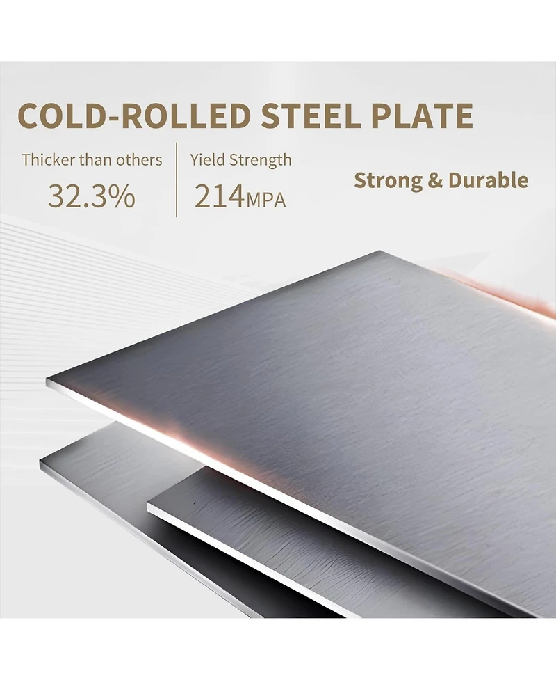 gaomon 71" Metal Locker Cabinet with Hanging Rod and Shelves, Heavy Duty Steel Storage for Office or Gym