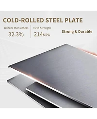 gaomon 71" Metal Locker Cabinet with Hanging Rod and Shelves, Heavy Duty Steel Storage for Office or Gym