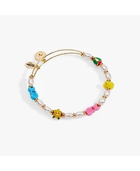 Alex and Ani Peeps Chick and Bunny Beaded Bangle Bracelet