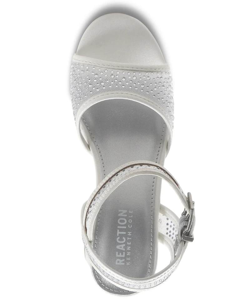 Kenneth Cole Reaction Girls' 5-11 Buckle Slippers