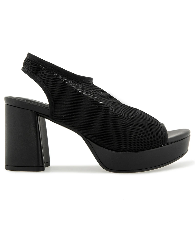Kenneth Cole Reaction Women's Ramsey Mesh Platform Dress Sandals