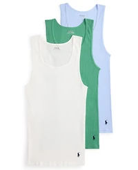 Polo Ralph Lauren Men's 3-Pack Cotton Classic Tank Tops