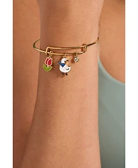 Alex and Ani Garden Party Multi Charm Bangle Bracelet