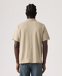 Levi's Men's Merritt Striped Collared Polo Shirt