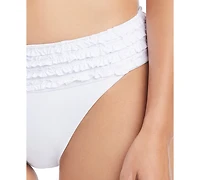Bleu by Rod Beattie Women's Rufflicious Banded Swim Bottoms