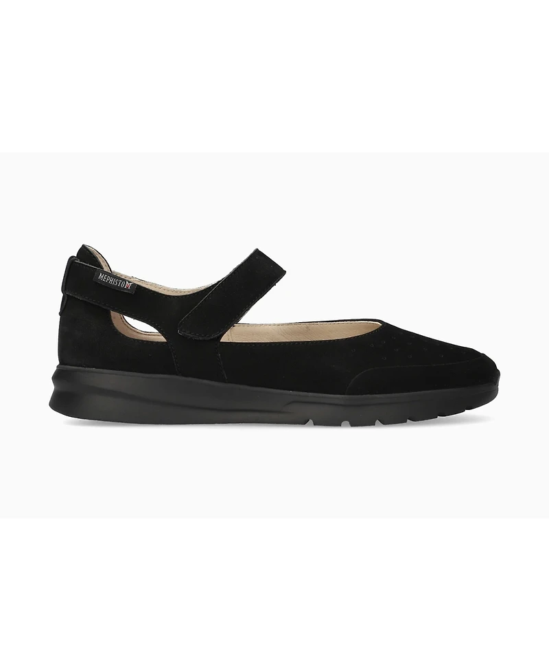 Mephisto Women's Marsia Leather Ballet Flat with Straps