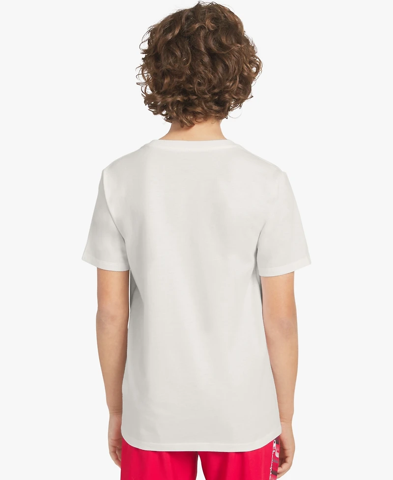 Champion Boys' Short-Sleeve Round Neck Graphic T-Shirt