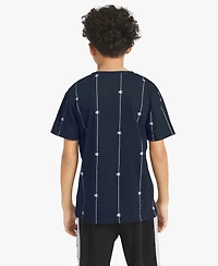 Champion Big Boys' Printed Short-Sleeve Crewneck T-Shirt