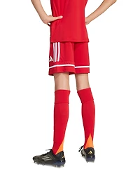 adidas Boys' and Girls' 6-20 Elastic Waist Shorts