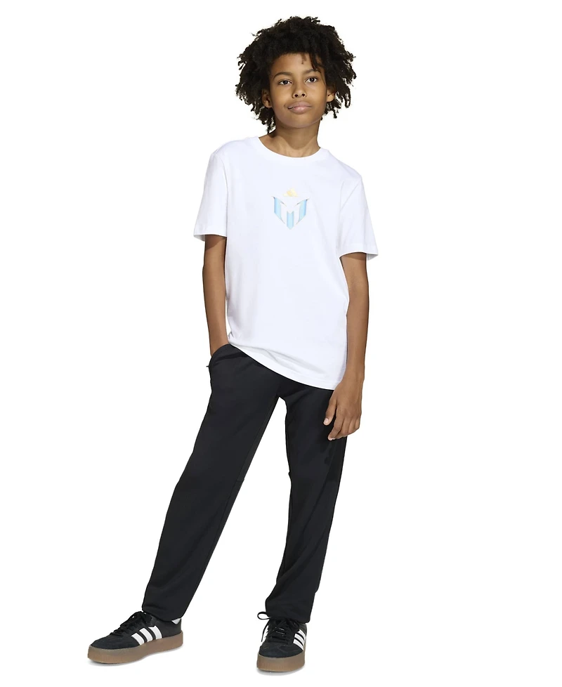 adidas Boys' 6-18 Messi Icon Graphic Soccer T-Shirt