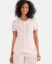 Charter Club Women's 2-Pc. Cotton Bermuda Short Pajamas Set, Created for Macy's