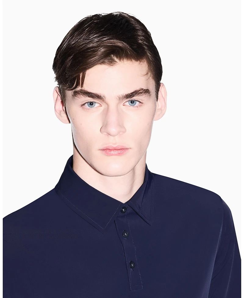 A|X Armani Exchange Men's Commuting Short Sleeve Polo Shirt