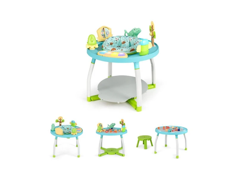 Slickblue Toddler 5-in-1 Baby Activity Center with Bounce Seat & Toys