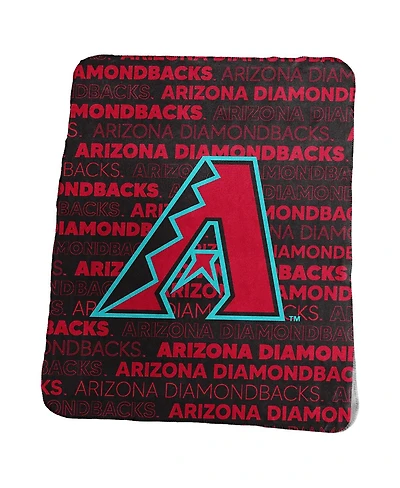 Logo Brands Arizona Diamondbacks 50" x 60" Classic Fleece Throw Blanket